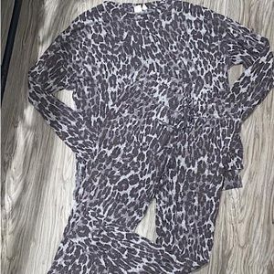 Leopard Lounge Set